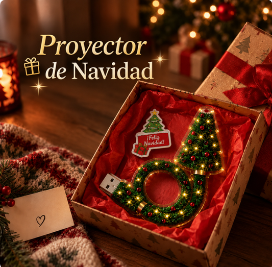 Proyector de luces de Navidad